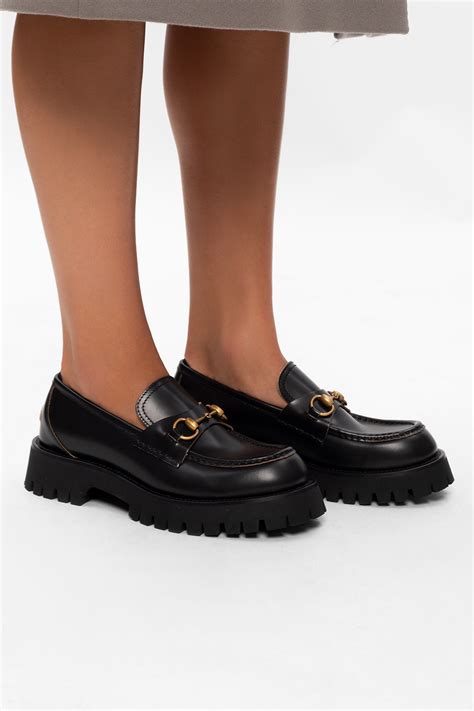 gucci loafers heren|gucci platform loafers.